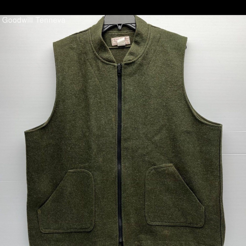 Filson Forest Green Men's Vest